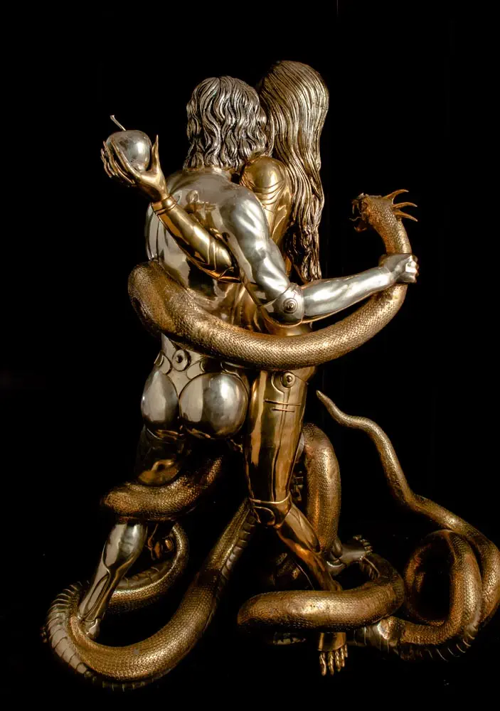 Escultura de bronce