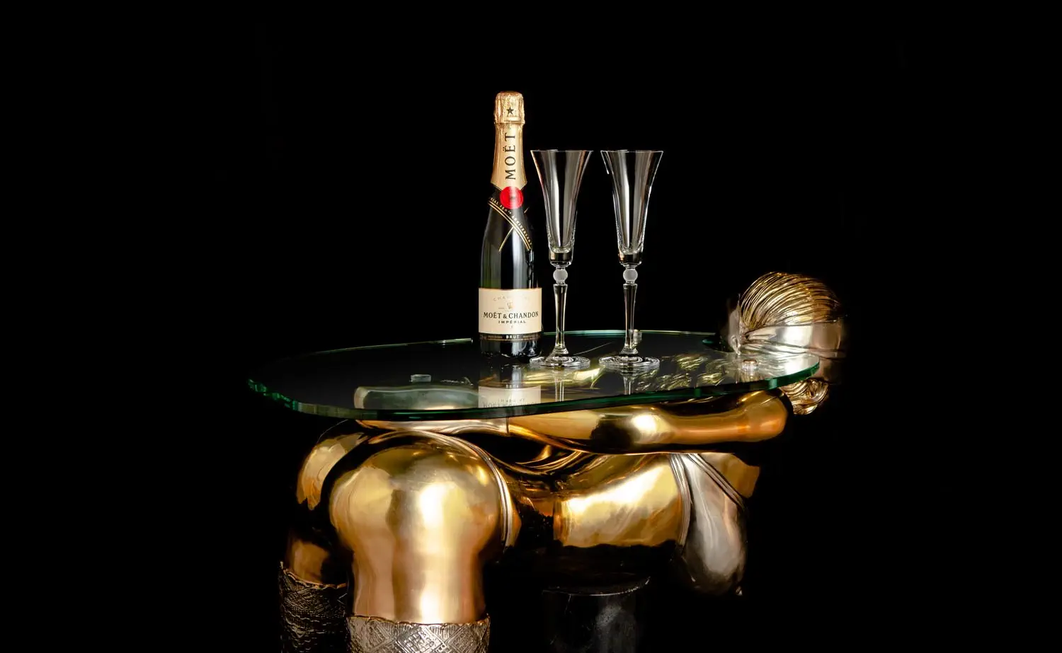 Devote Bondage Lady Life Size - Console Table – Image 5