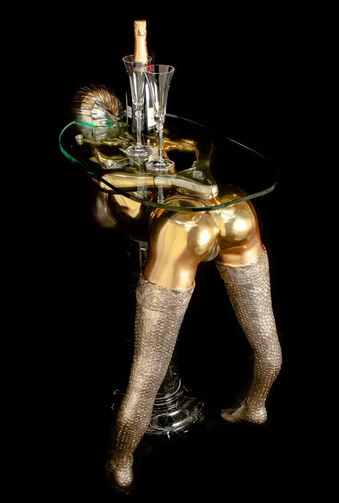 Devote Bondage Lady Life Size - Console Table – Image 8