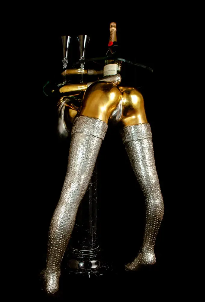 Devote Bondage Lady Life Size - Console Table – Image 9