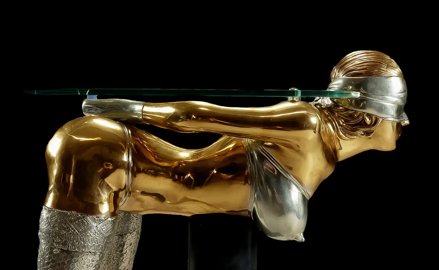 Devote Bondage Lady Life Size - Console Table – Image 11