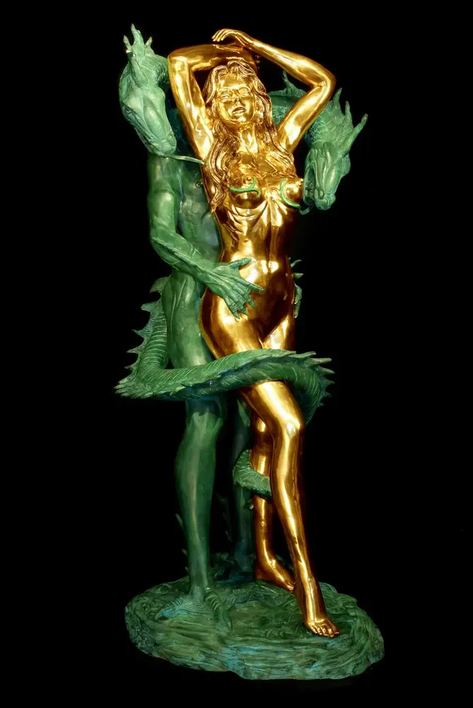 Escultura de bronce