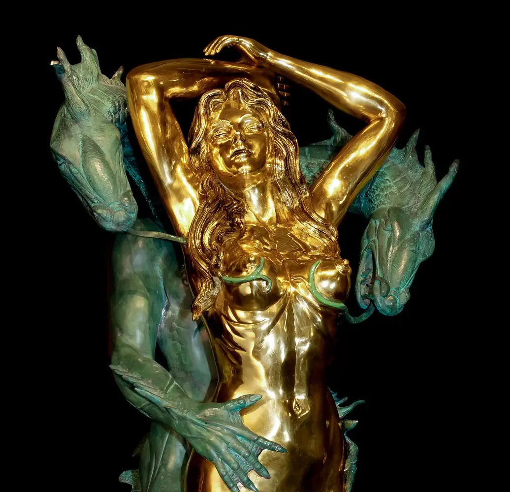 Escultura de bronce