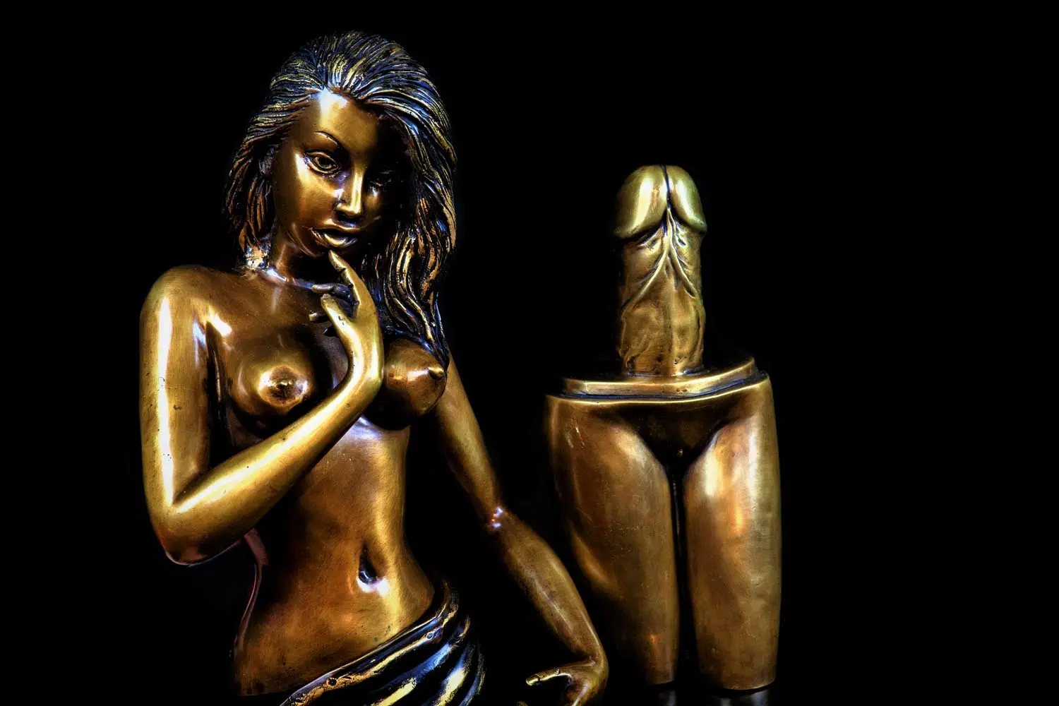 Escultura de bronce