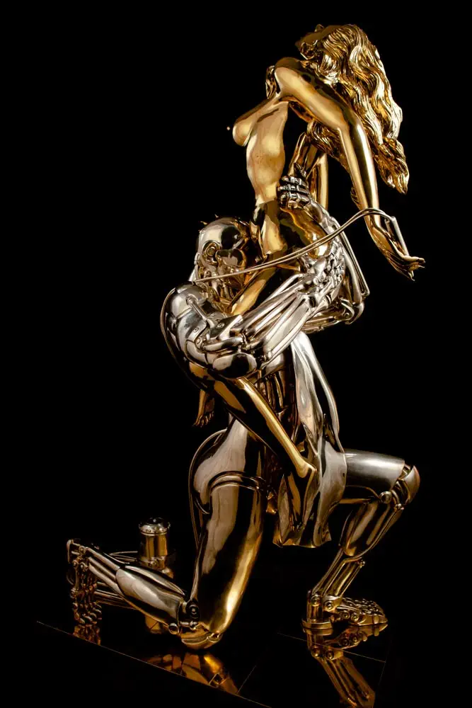 Escultura de bronce