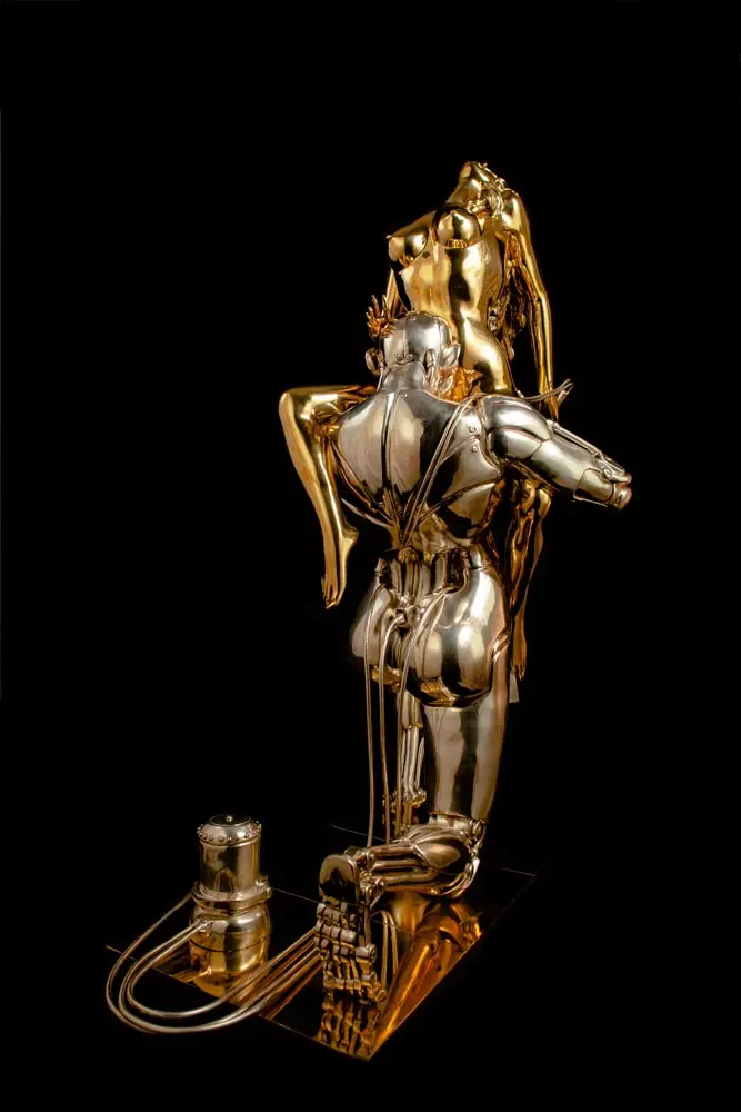 Escultura de bronce