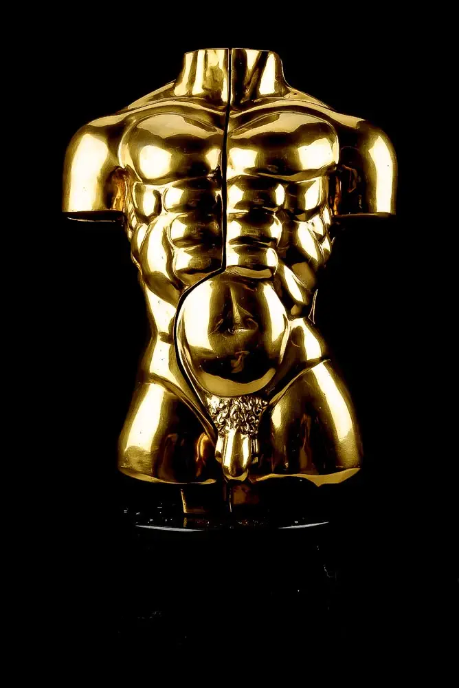Torso Male - Gold - Statue