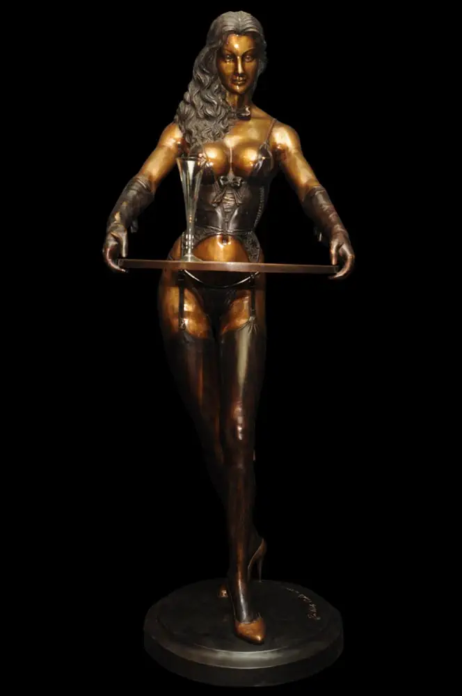 Escultura de bronce