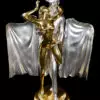 Das Phantom der Oper - Gold/Silber - Skulptur
