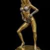 Dolly Buster - bronze sculpture